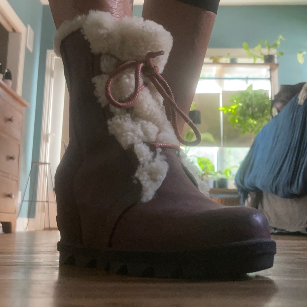 Sorel Joan Of Arctic Wedge II Shearling Cattail